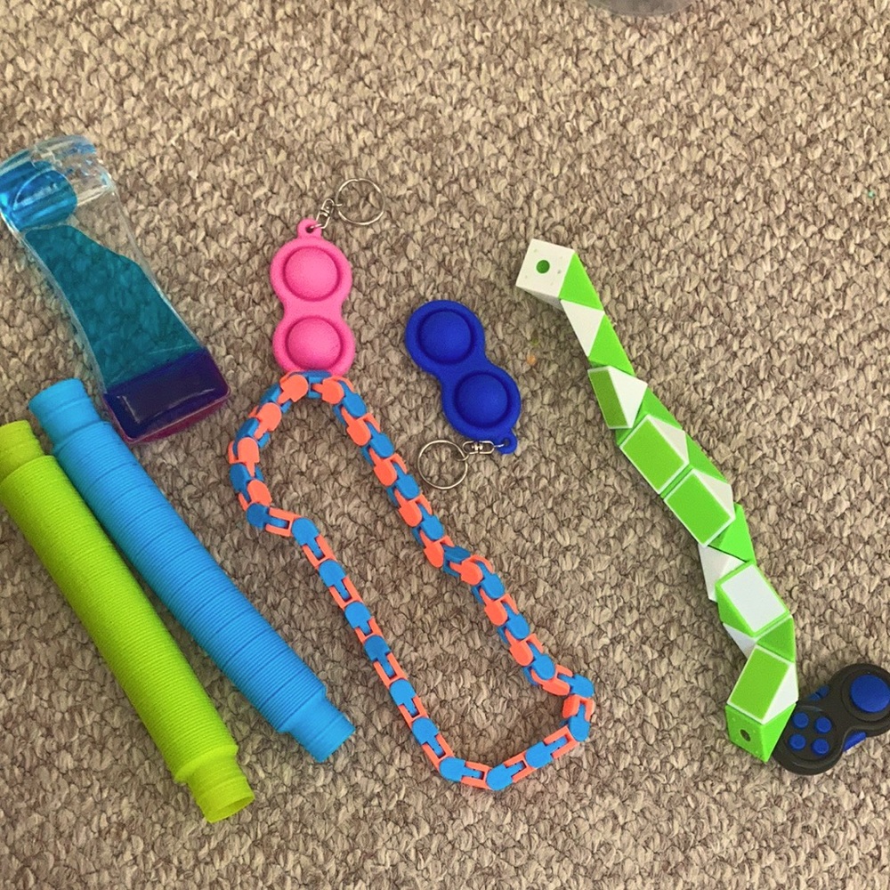 Fidgets! 8 piece set! Good for little ones!